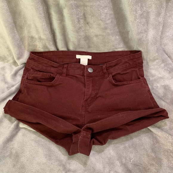 High waisted jean shorts - Picture 2 of 4